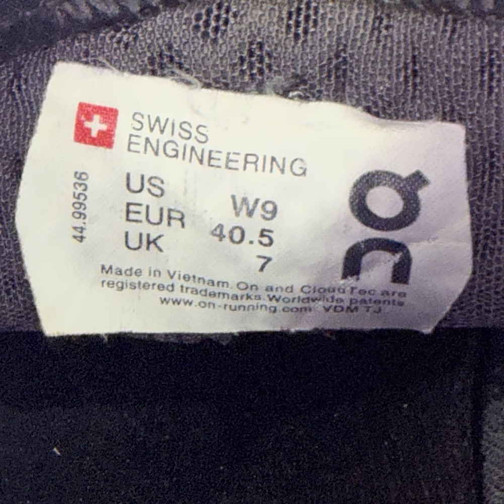 On Cloud Cloudultra Swiss Engineering Women Size 9 Lavender Eclipse Shoes Purple - Picture 6 of 10